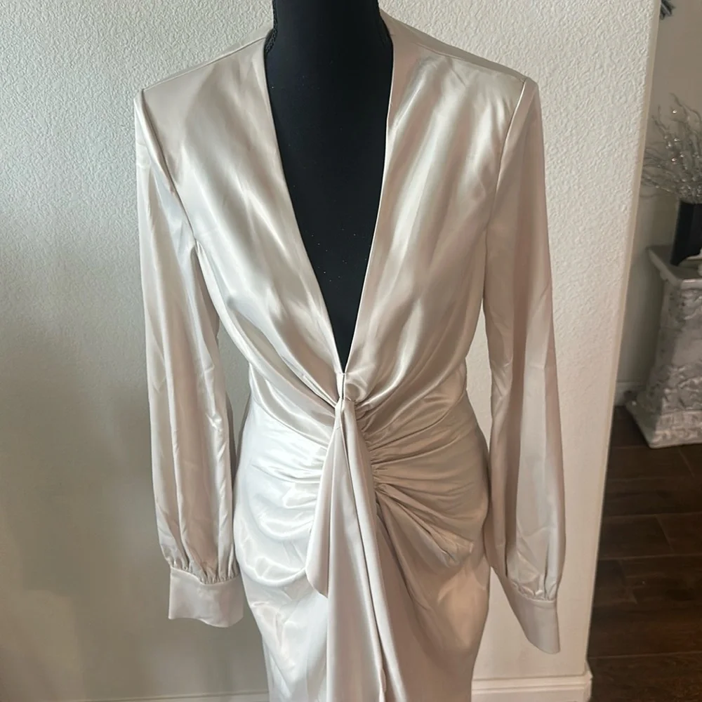 Long Rouched Dress - Picture 1 of 1